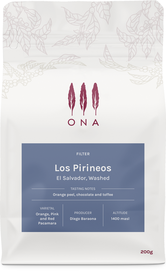 Los Pirineos, El Salvador, Washed
