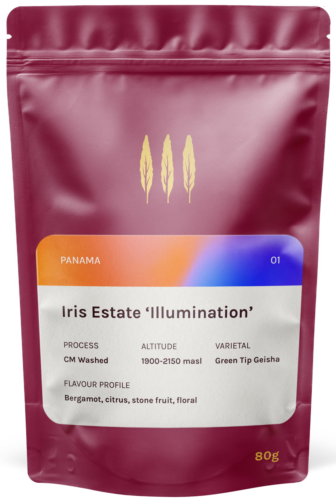 Panama, Iris Estate, Illumination CM Washed Geisha