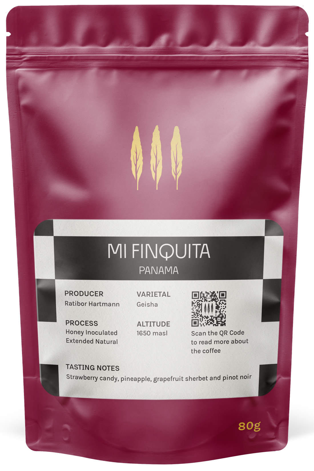 Panama Mi Finquita Honey Inoculated Extended Anaerobic Natural Geisha