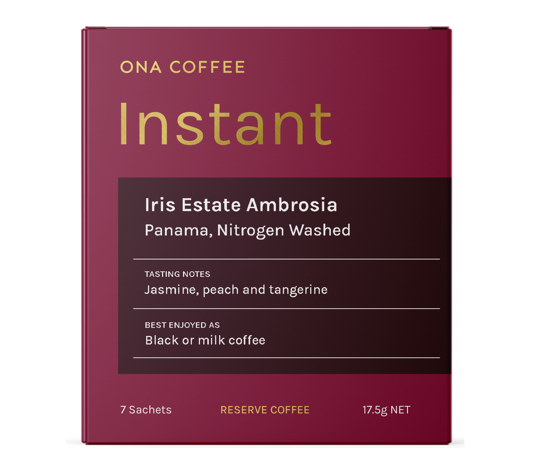 Reserve Instant Coffee - Iris Estate Ambrosia, Panama, Nitrogen Washed