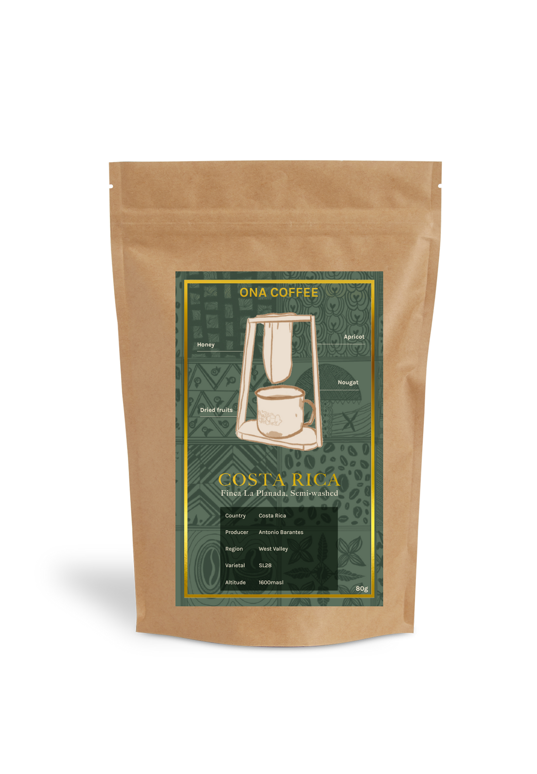 Costa Rica: Finca La Planada, Semi Washed
