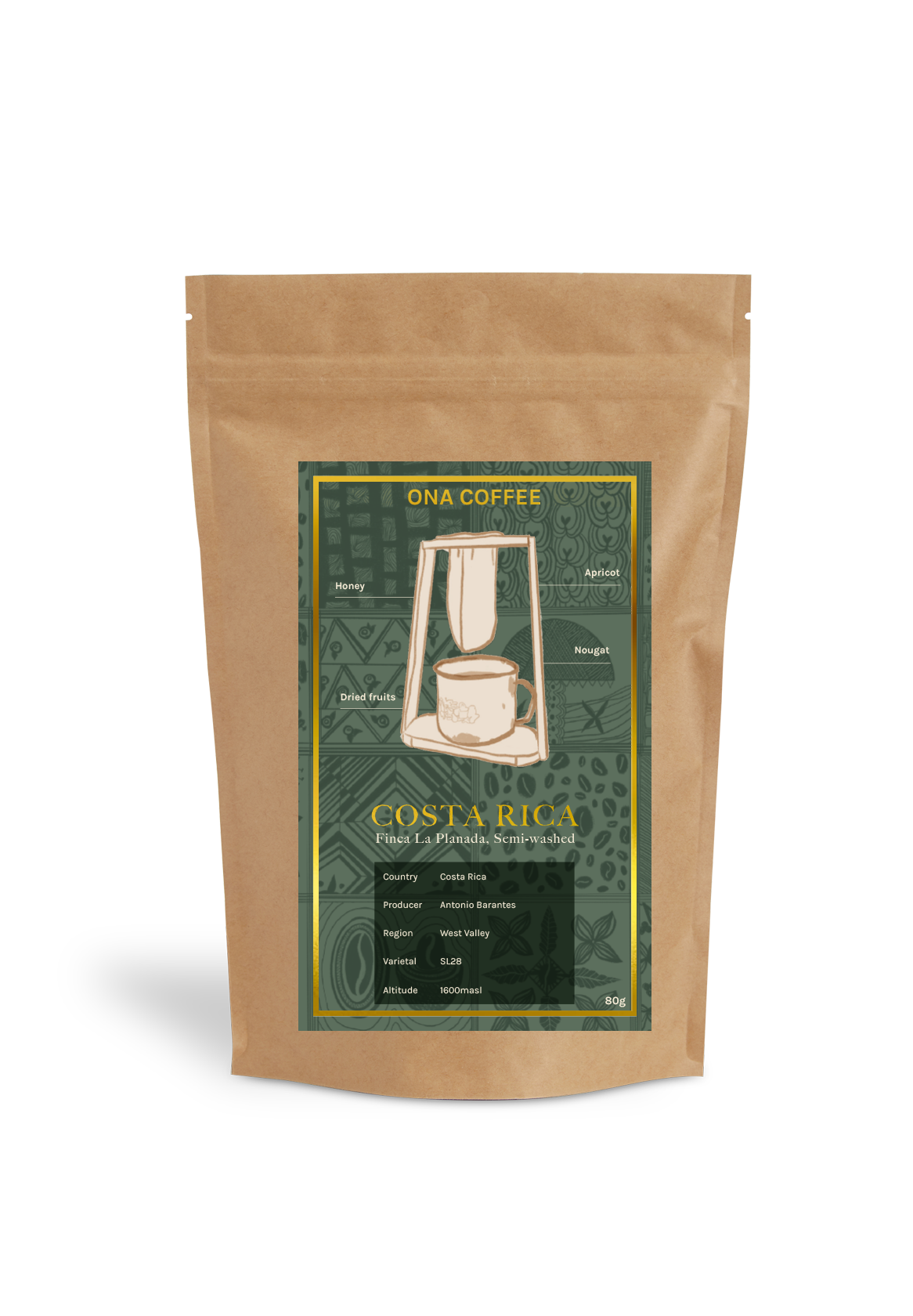 Costa Rica: Finca La Planada, Semi Washed