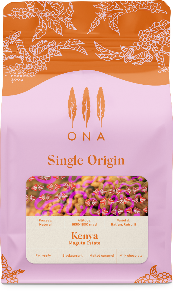 Kenya, Maguta Estate, Natural