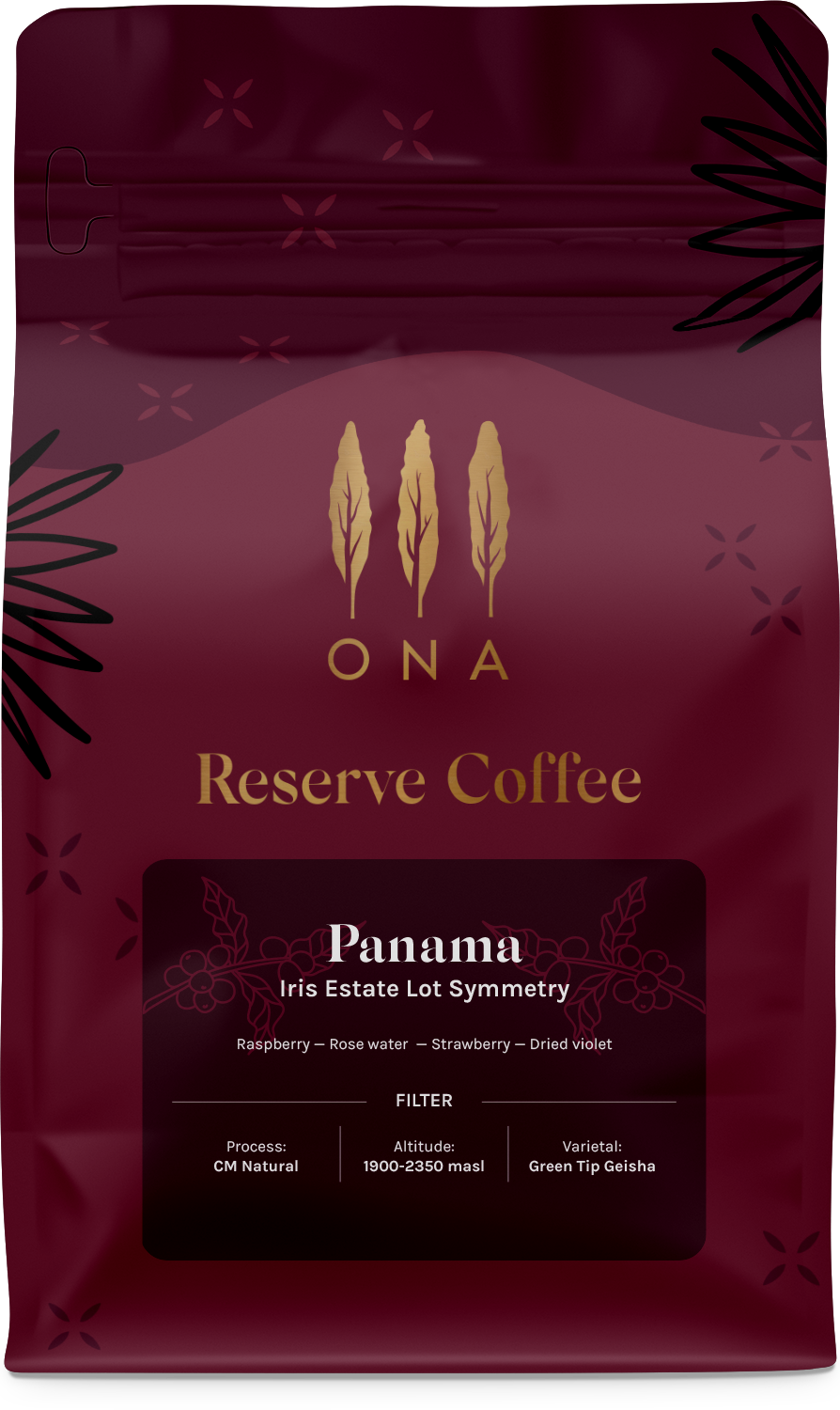 Panama, Finca Iris, Symmetry CM Natural