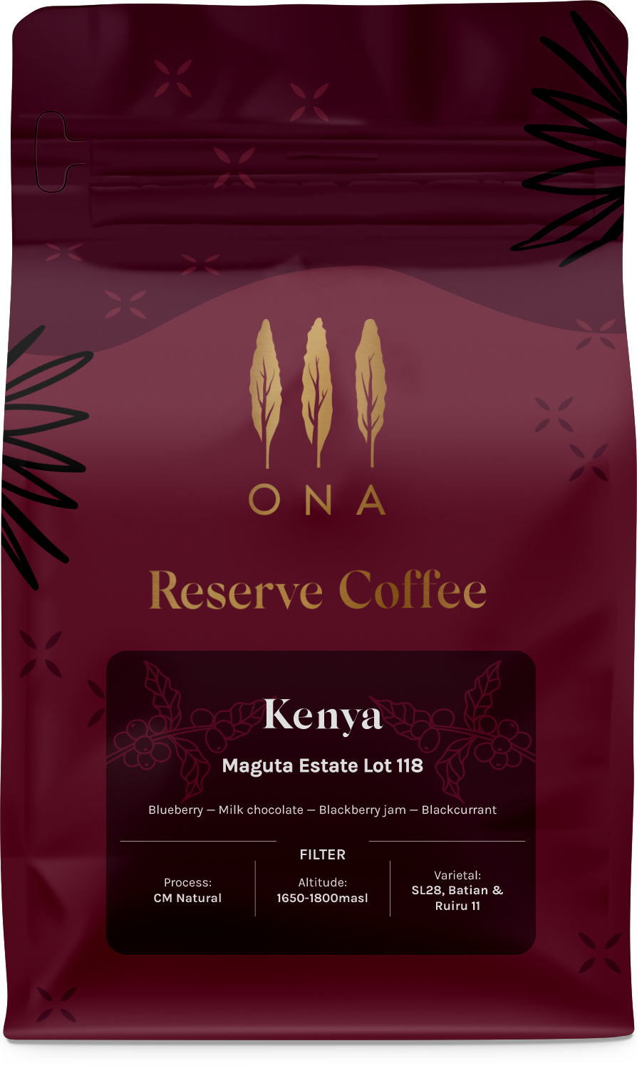 Kenya, Maguta Estate, CM Natural