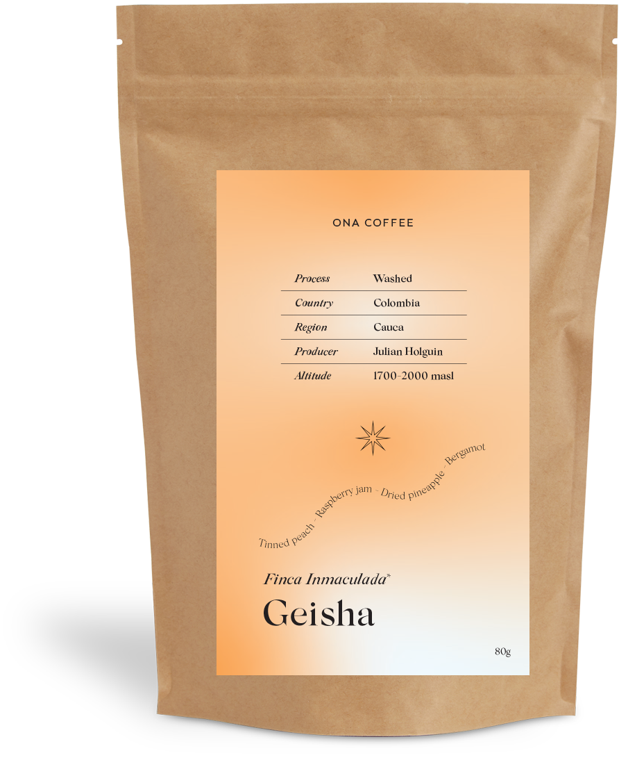 Colombia, Finca Inmaculada, Geisha, Anaerobic Natural