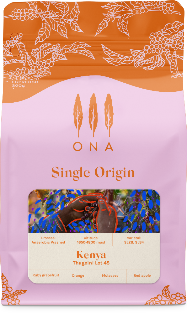 Kenya Thageini Lot 45 Anaerobic Washed