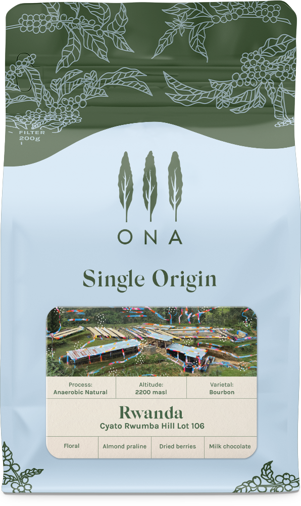 Rwanda Cyato Rwumba Hill Lot 106, Anaerobic Natural