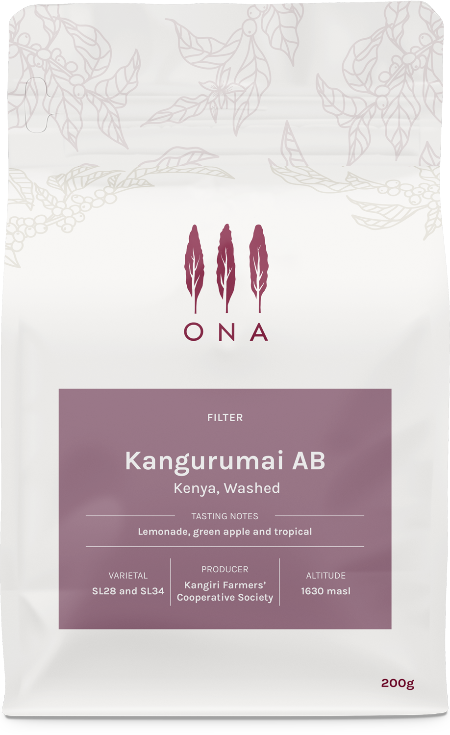 Kangurumai AB, Kenya, Washed