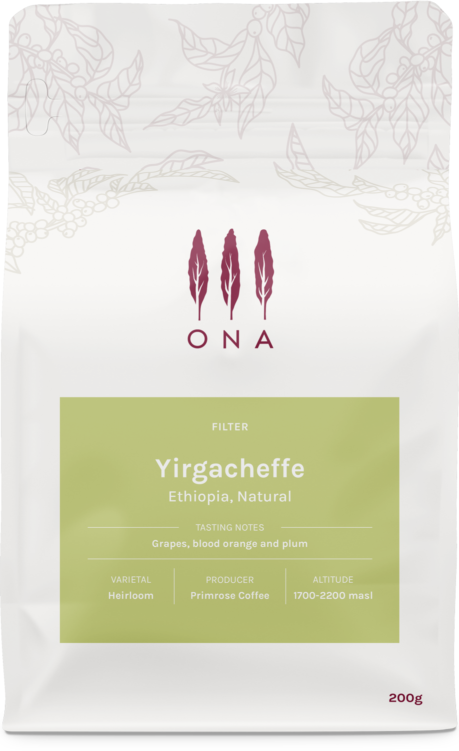 Yirgacheffe, Ethiopia, Natural