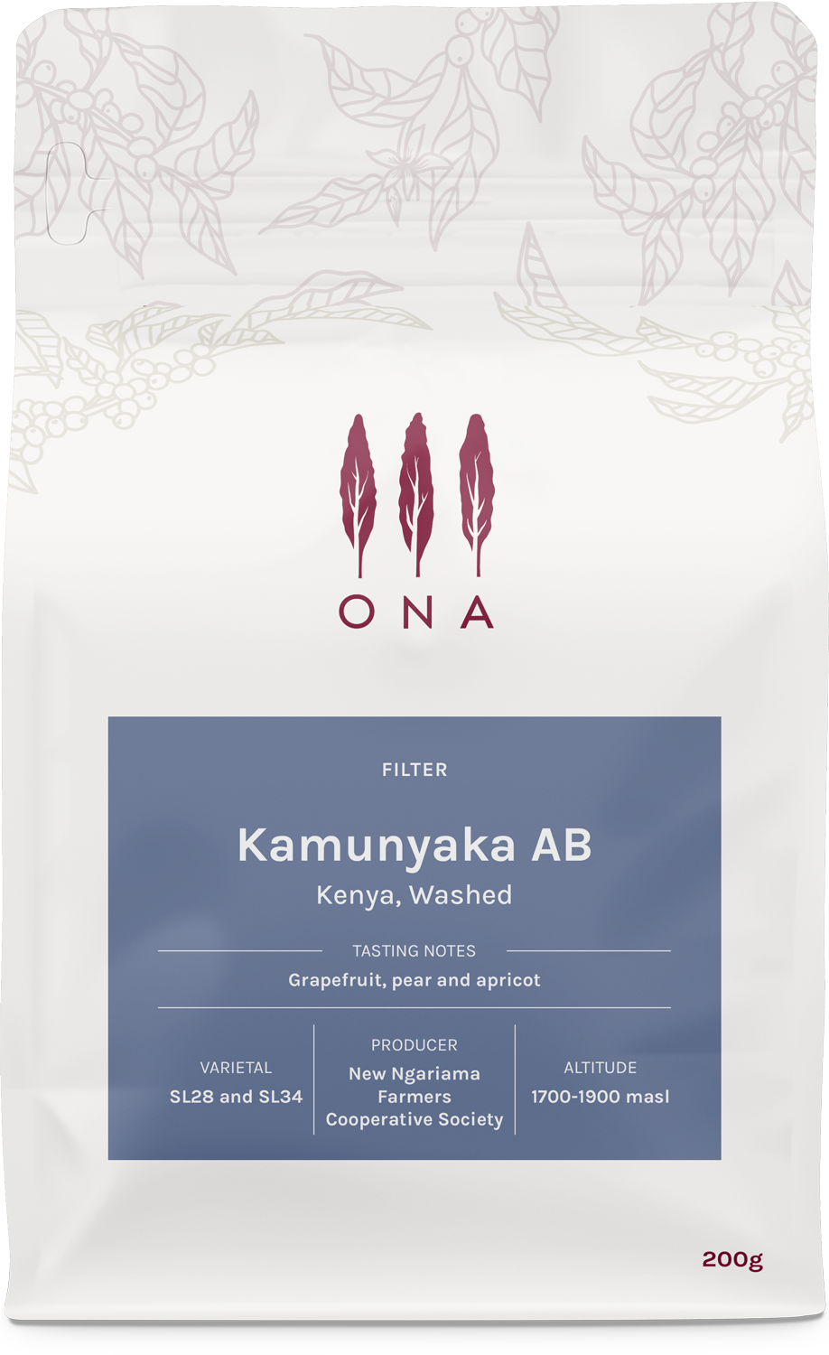 Kamunyaka AB, Kenya, Washed