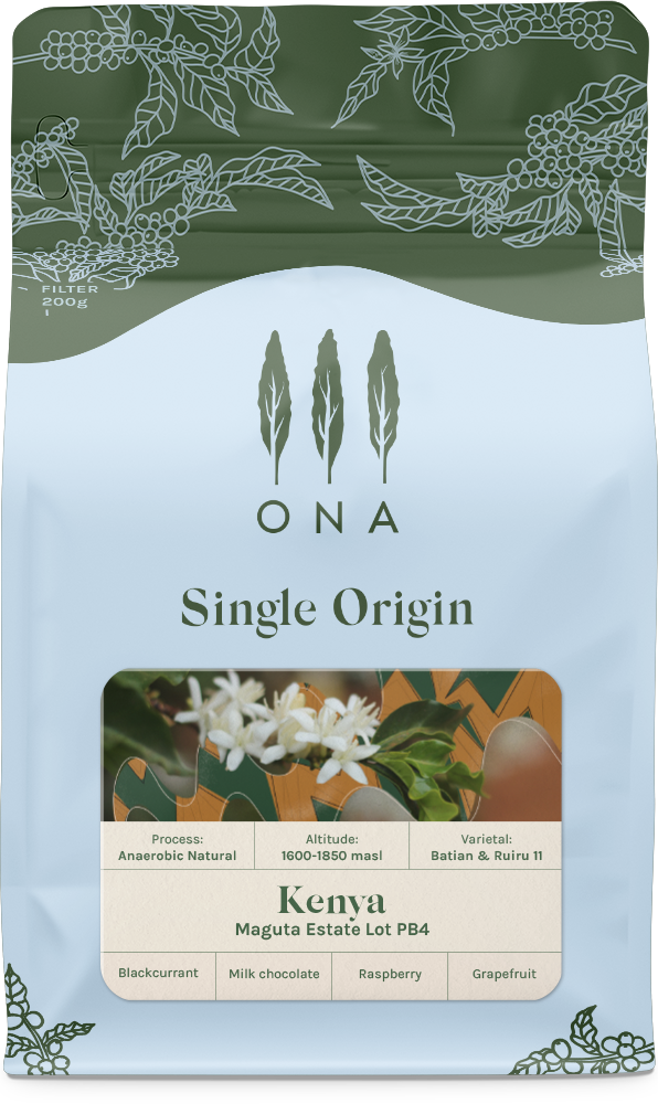 Kenya Maguta Estate Lot PB4 Anaerobic Natural