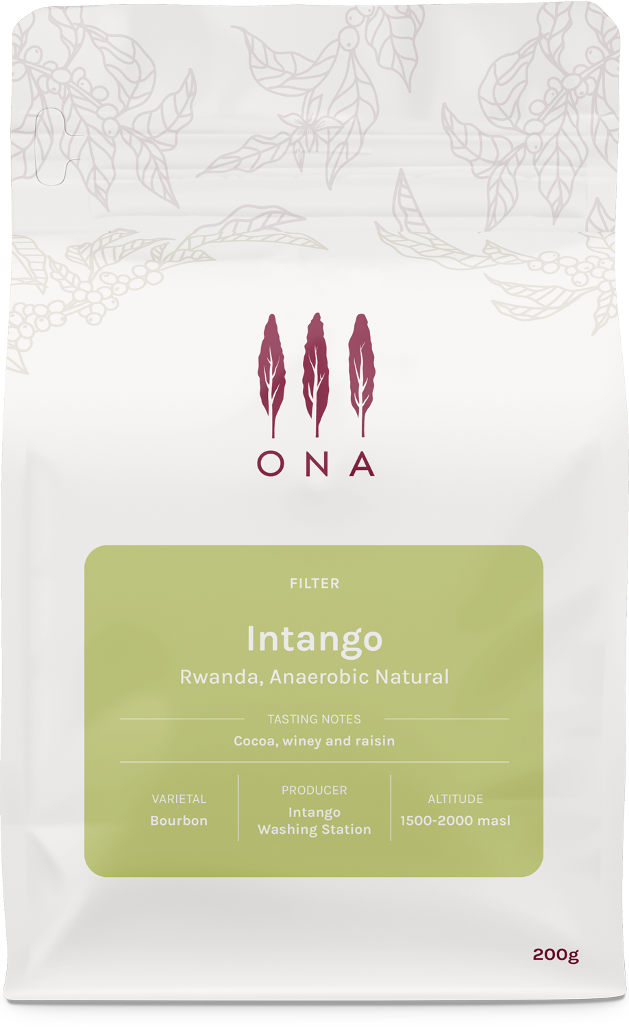 Intango Intango, Rwanda, Anaerobic Natural – ONA Coffee