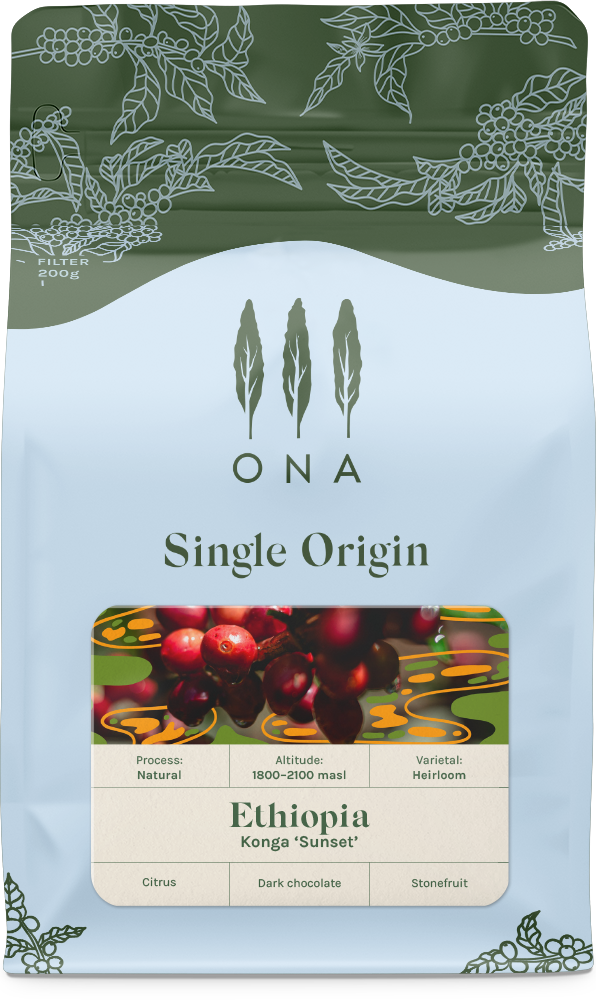 Ethiopia Konga 'Sunset' Natural