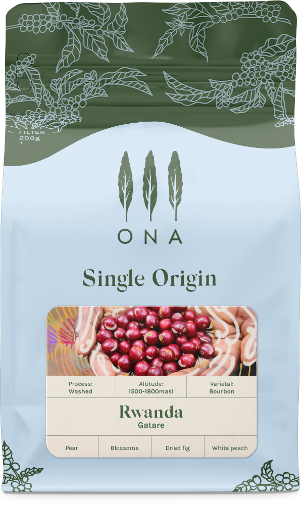 Rwanda, Gatare, Washed Bourbon