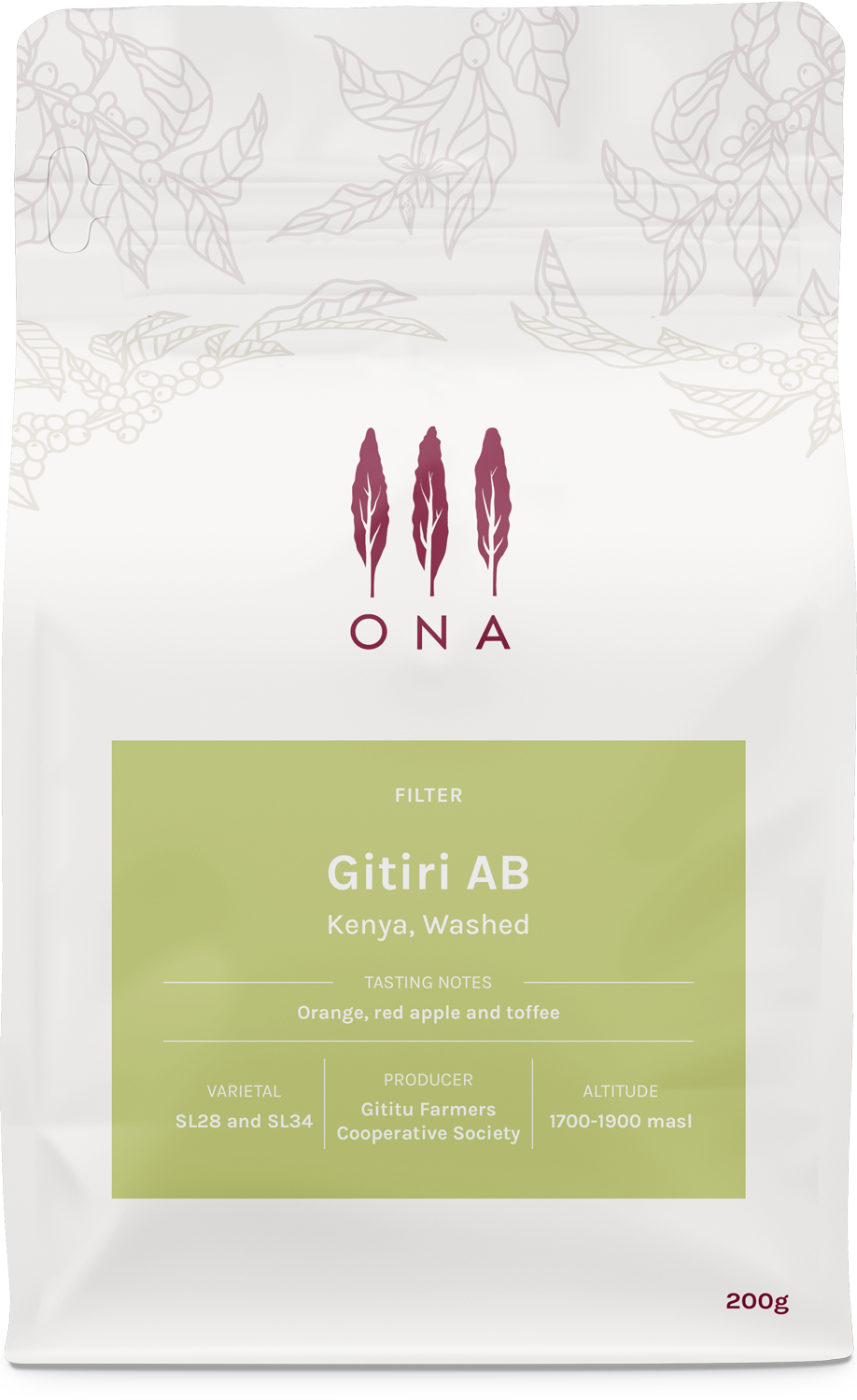 Gitiri AB, Kenya, Washed