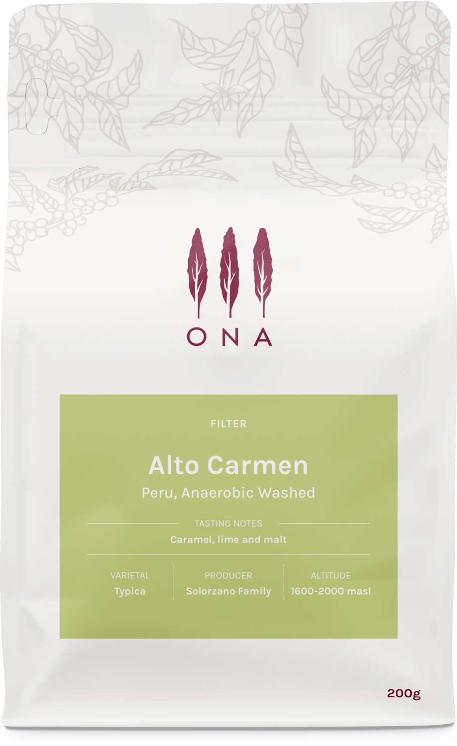 Alto Carmen, Peru, Anaerobic Washed
