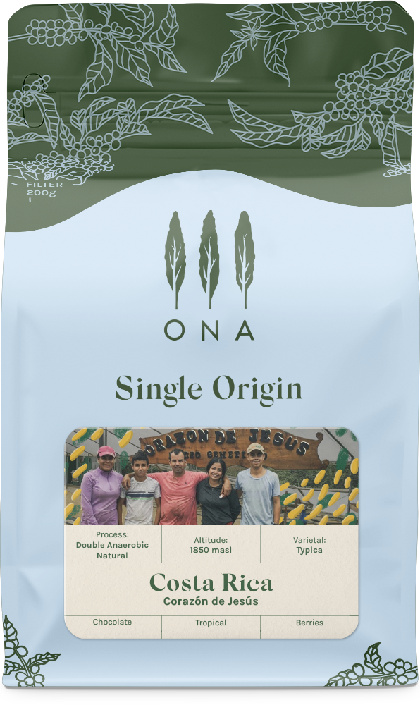 Costa Rica Corazón De Jesús, Double Anaerobic Natural Typica