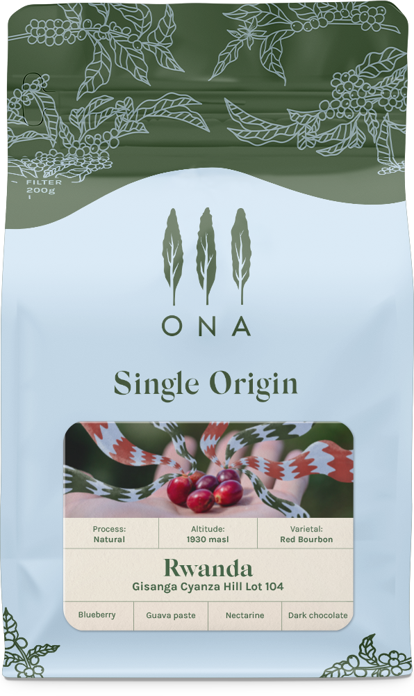Rwanda, Gisanga Cyanza Hill Lot 104