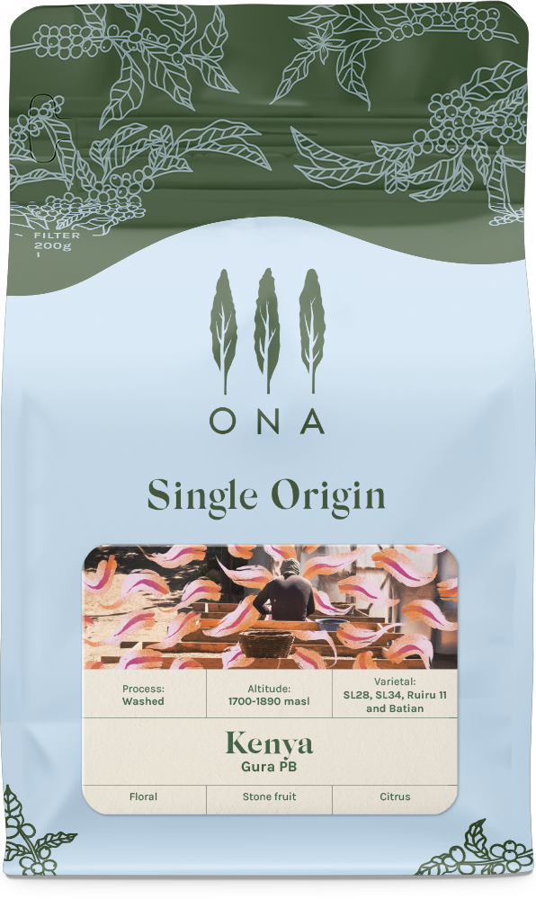 Kenya Gura Peaberry Washed