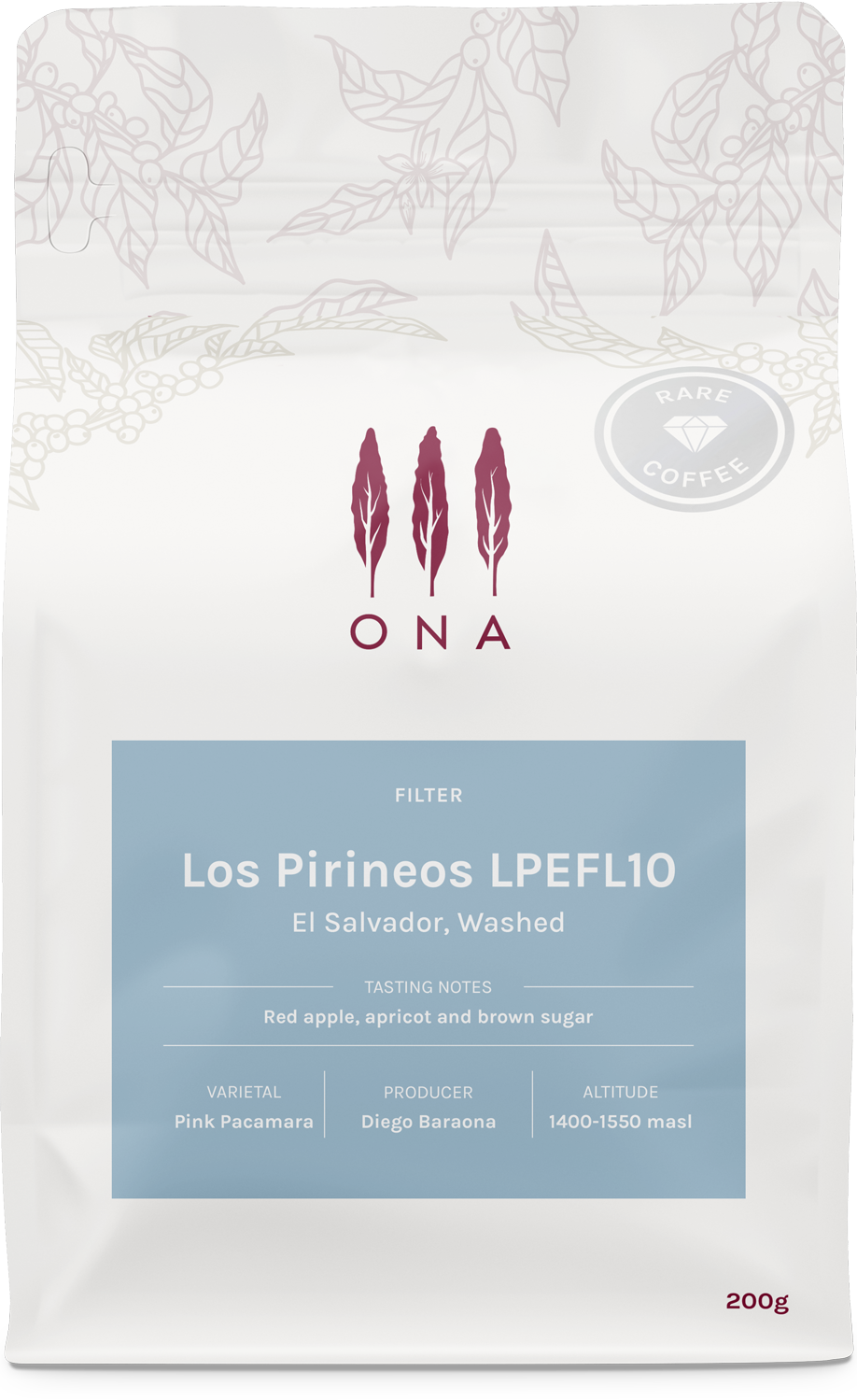 Los Pirineos LPEFL10, El Salvador, Washed