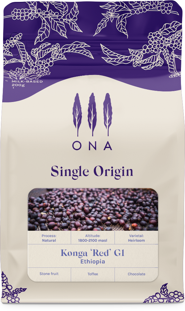 Konga 'Red' G1, Ethiopia, Natural