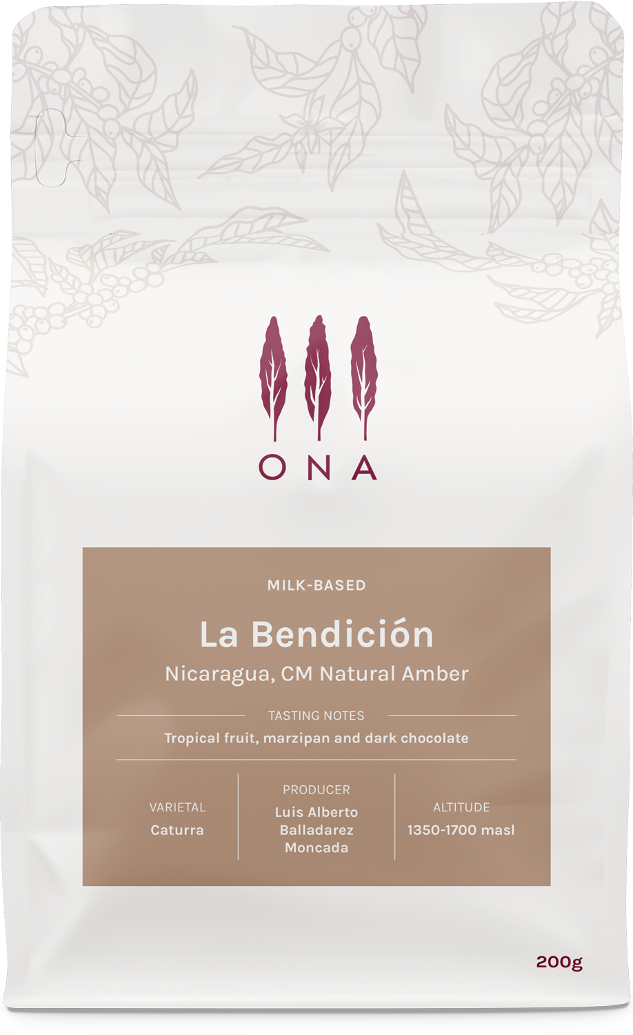 La Bendición, Nicaragua, CM Natural Amber
