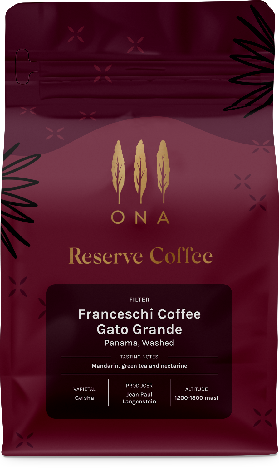Franceschi Coffee Gato Grande, Panama, Washed