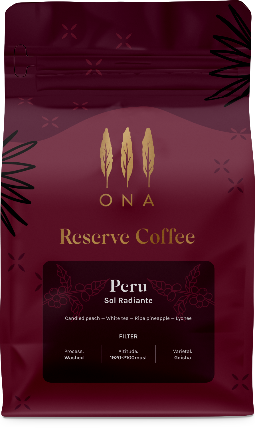 Peru, Sol Radiante Geisha, Washed