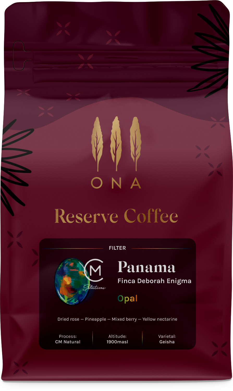 Panama, Finca Deborah, Enigma Opal, Carbonic Maceration Natural