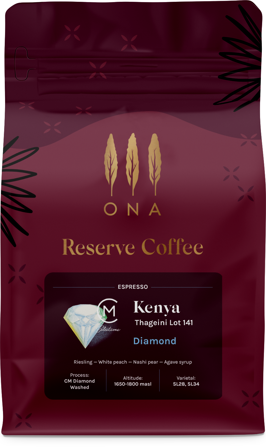 Kenya, Thageini, Diamond CM Washed