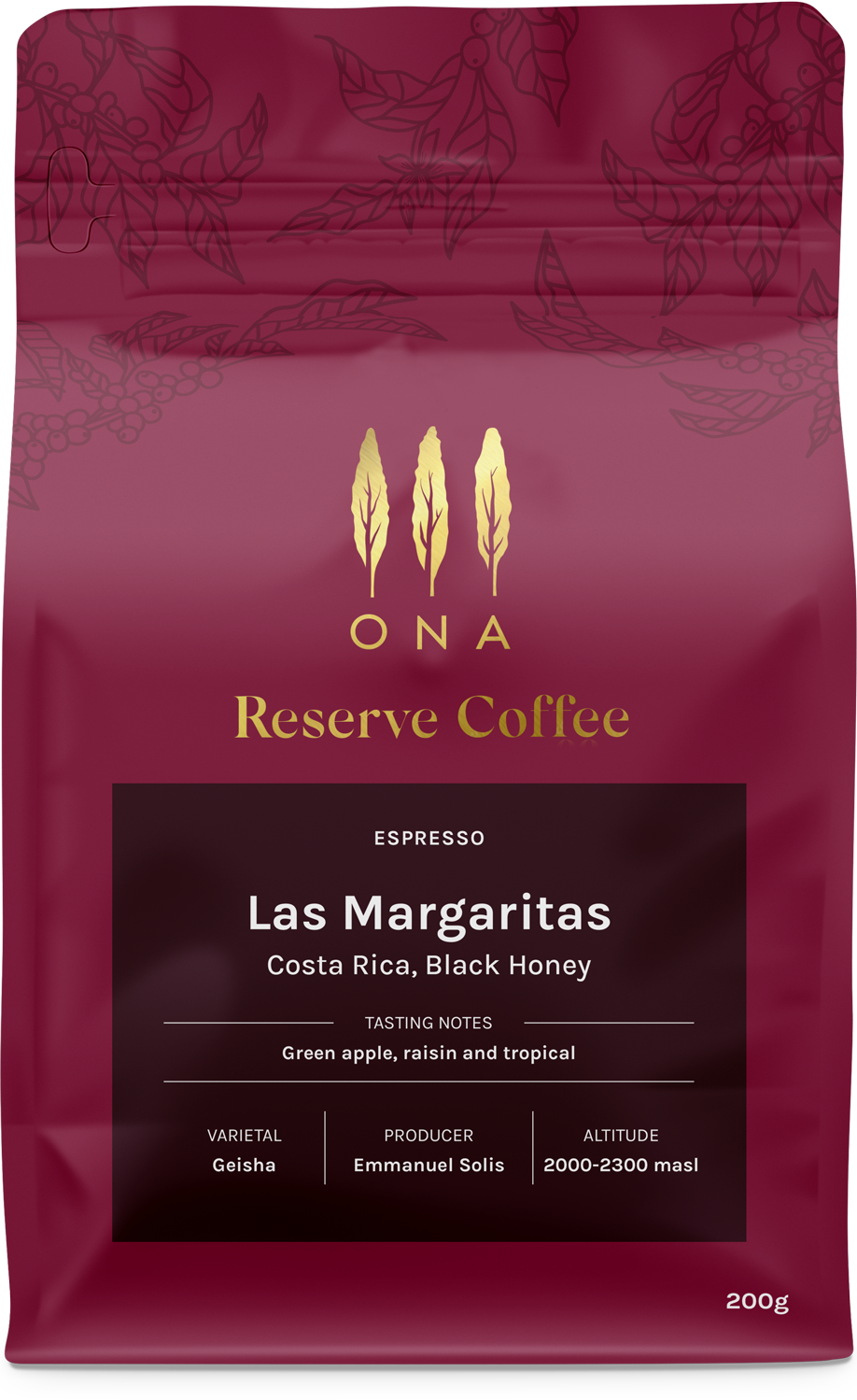 Las Margaritas, Costa Rica, Black Honey