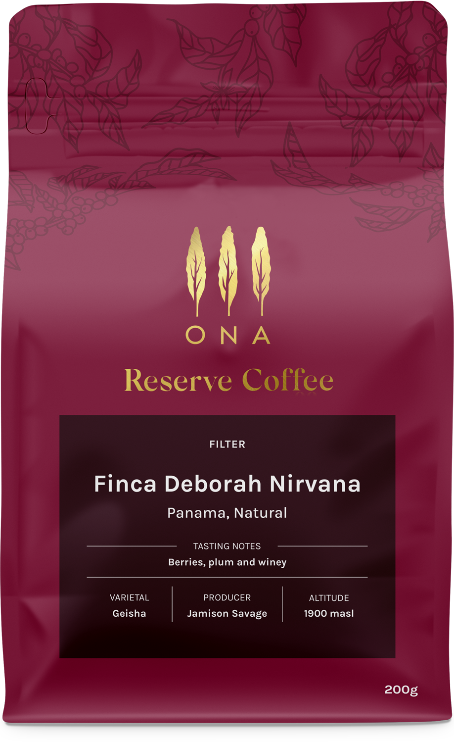 Finca Deborah Nirvana, Panama, Natural