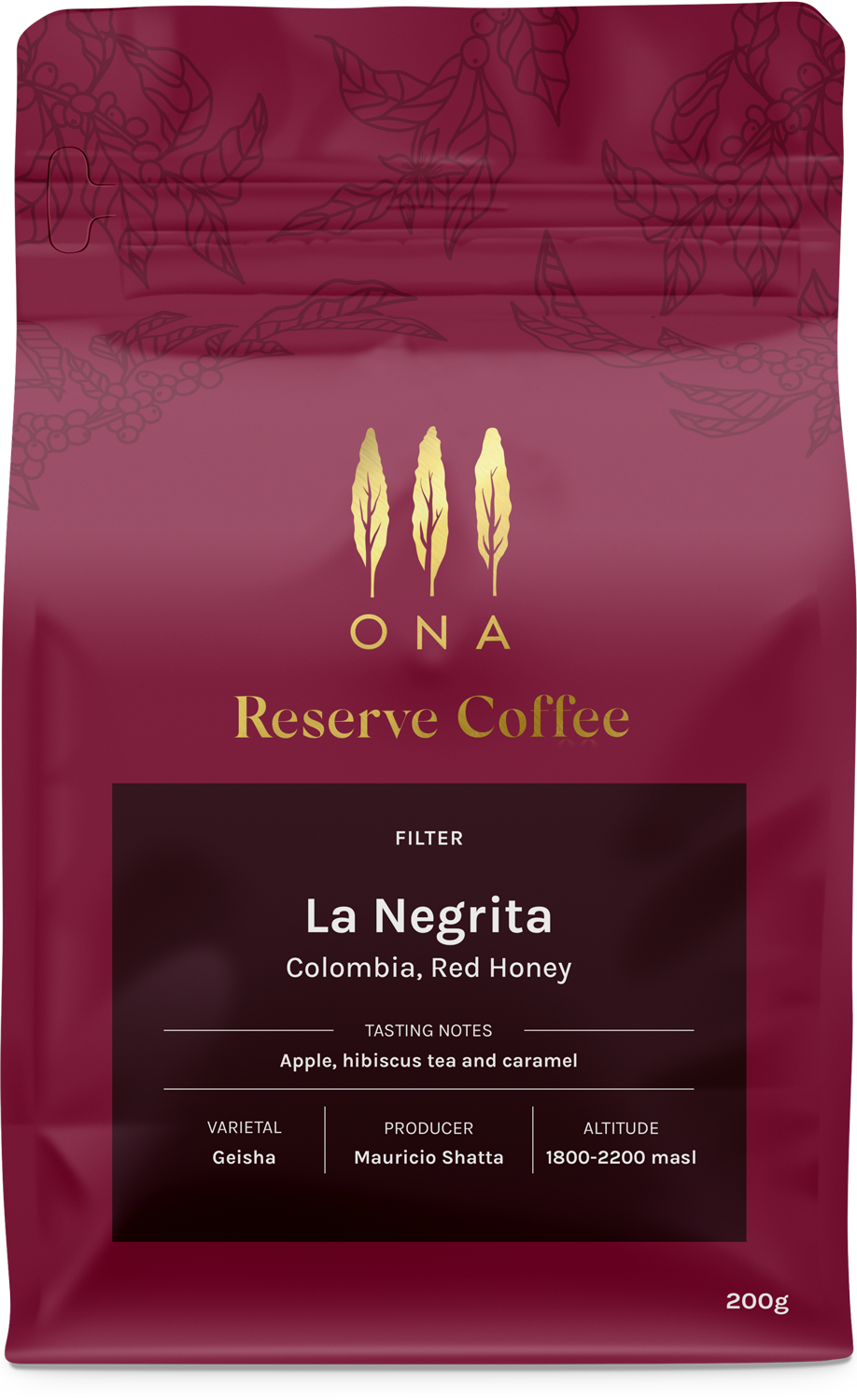 La Negrita, Colombia, Red Honey