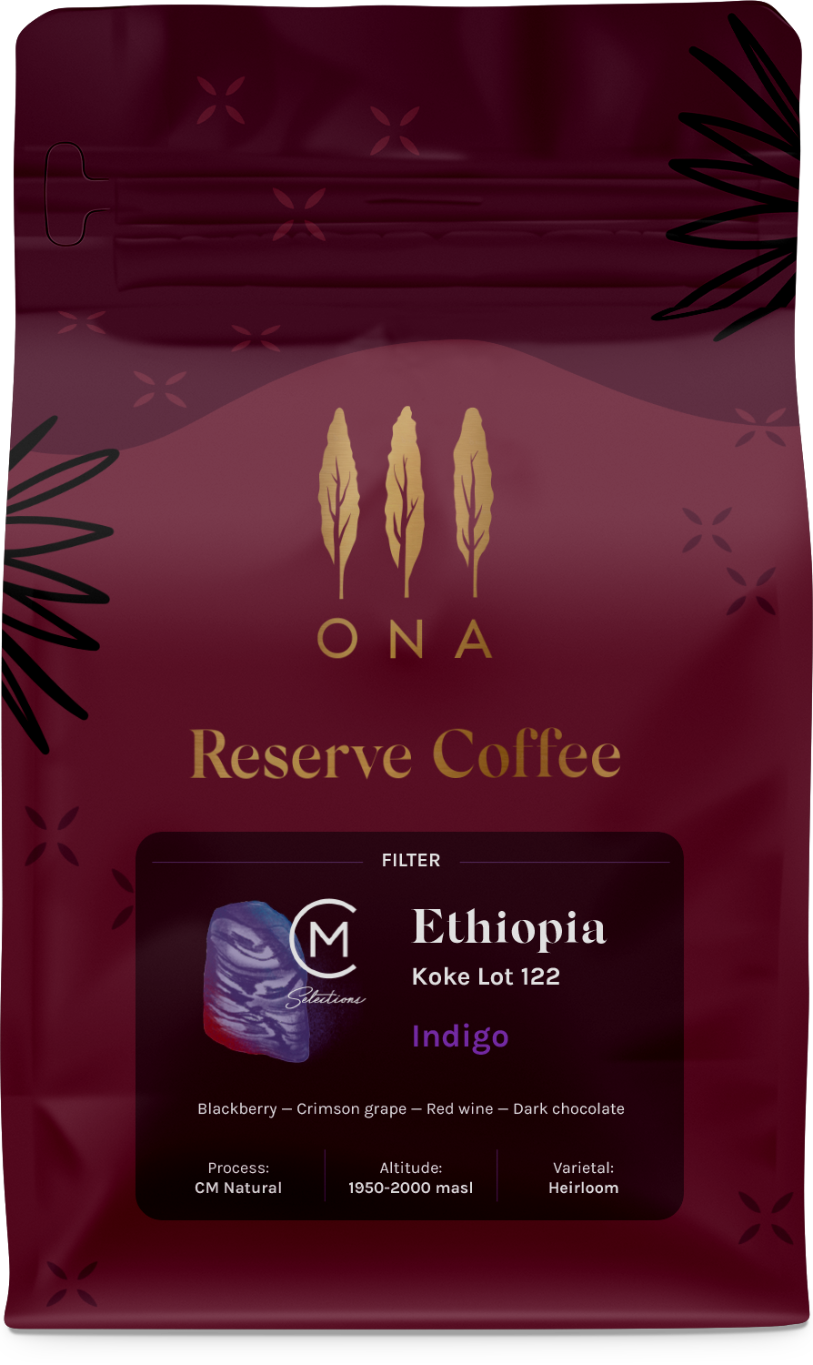 Ethiopia Koke Lot 122, CM Natural