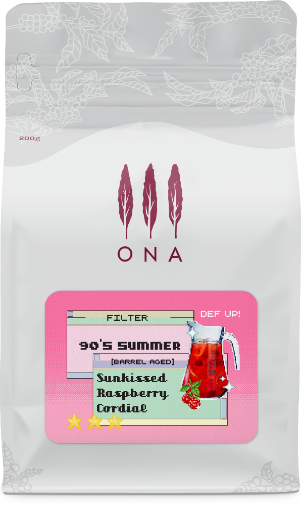 90's Summer - Sunkissed Raspberry Cordial