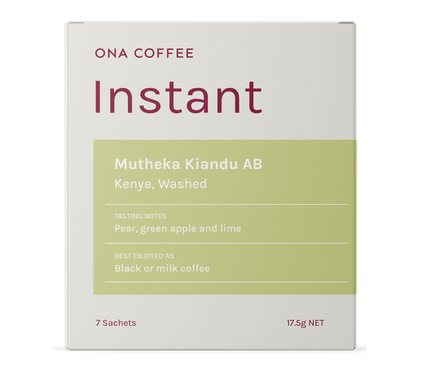Instant Coffee - Mutheka Kiandu AB, Kenya, Washed