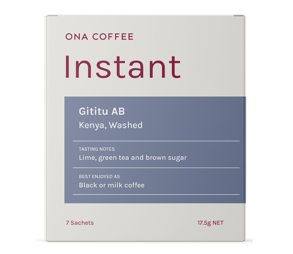 Instant Coffee - Gititu AB, Kenya, Washed