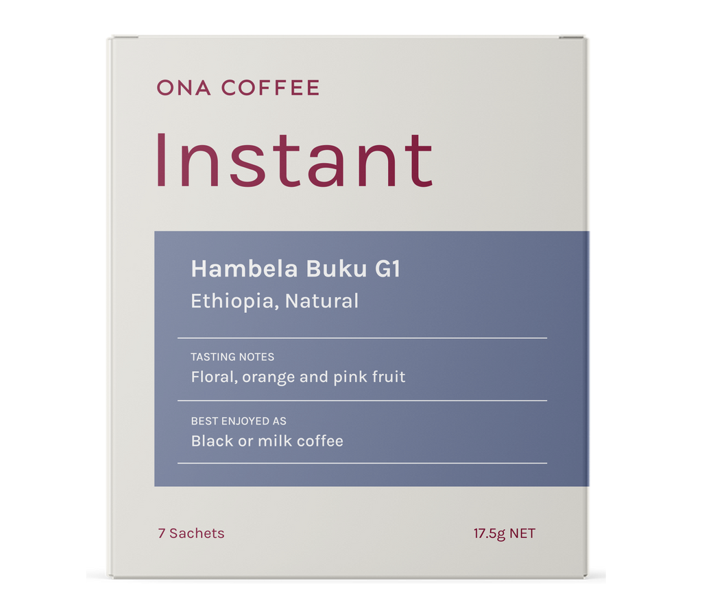 Instant Coffee - Hambela Buku G1, Ethiopia, Natural