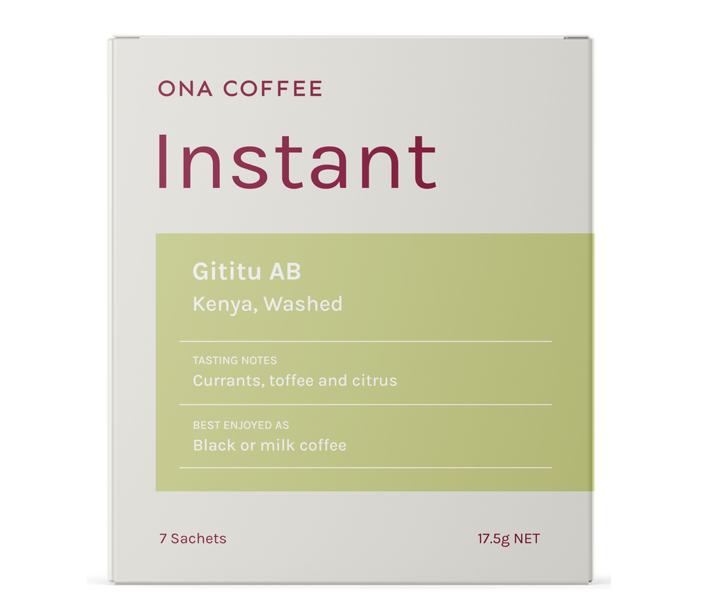 Instant Coffee - Gititu AB, Kenya, Washed