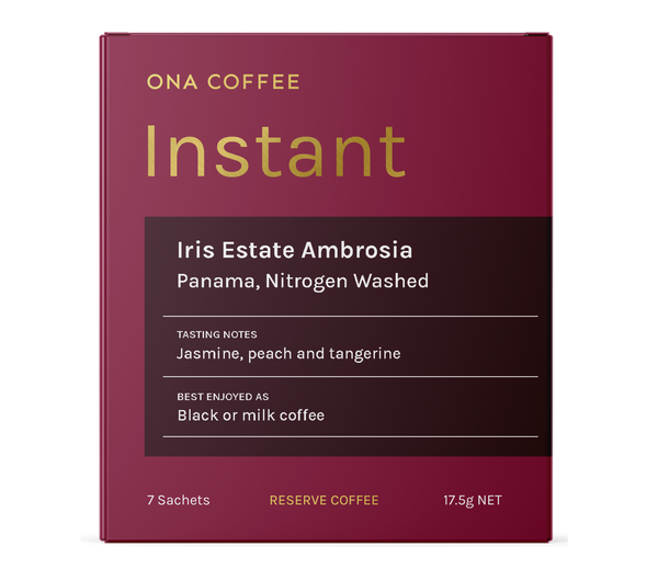 Reserve Instant Coffee - Iris Estate Ambrosia, Panama, Nitrogen Washed