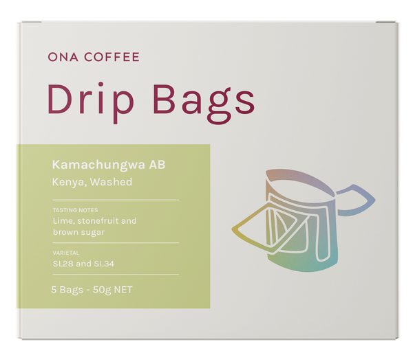 Filter Drip Bags - Kamachungwa AB, Kenya, Washed