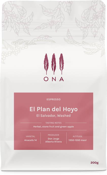 El Plan del Hoyo, El Salvador, Washed