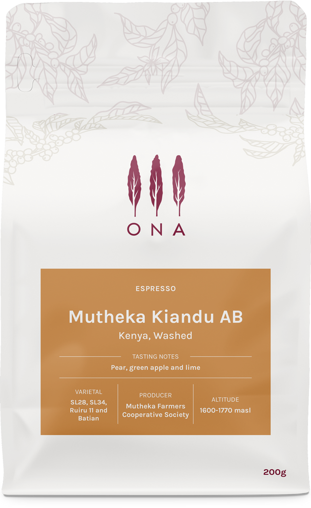 Mutheka Kiandu AB, Kenya, Washed
