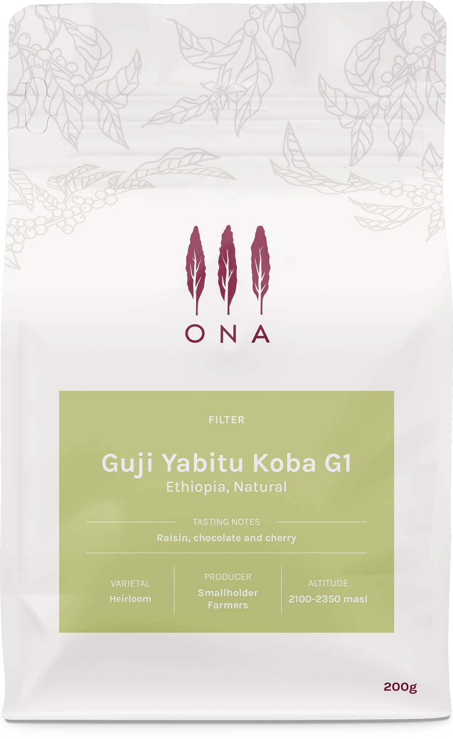 Photo of Guji Yabitu Koba G1, Ethiopia, Natural - 200g