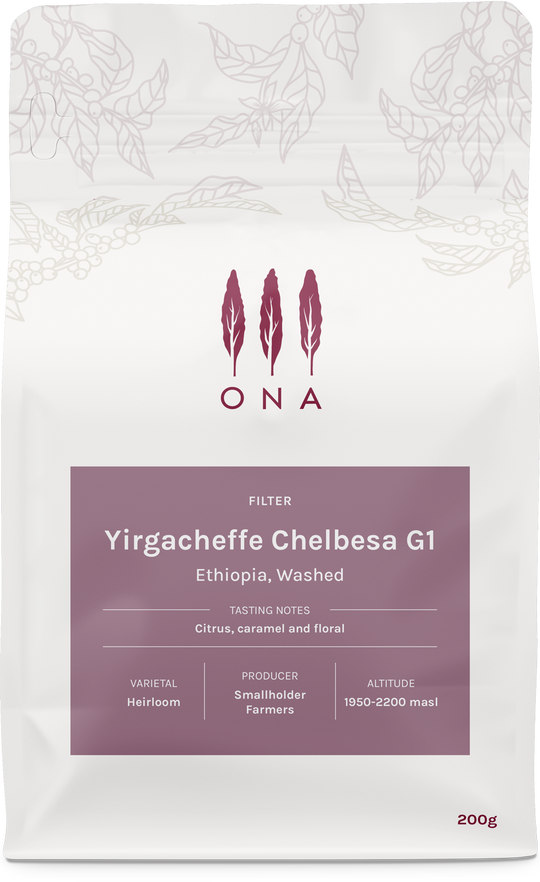 Yirgacheffe Chelbesa G1, Ethiopia, Washed