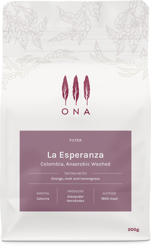 La Esperanza, Colombia, Anaerobic Washed