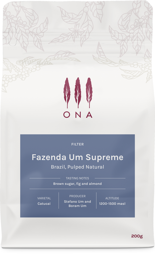 Fazenda Um Supreme, Brazil, Pulped Natural