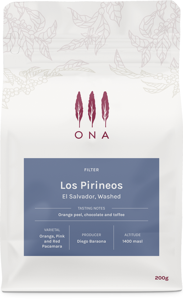 Los Pirineos, El Salvador, Washed