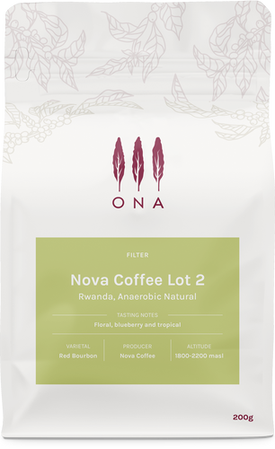 Nova Coffee Lot 2, Rwanda, Anaerobic Natural